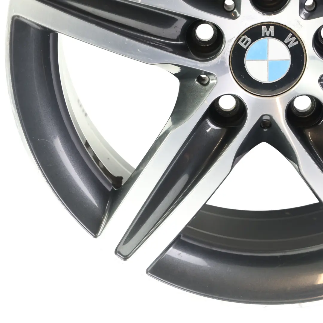 BMW F20 F21 F22 Cerchio lega grigio 17" raggi stellati 379 ET:43 7,5J - SKU 6850151-13 - Numero di parte 6850151
