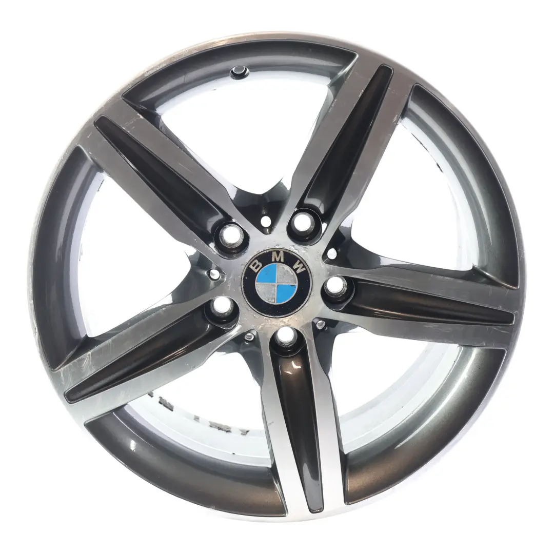 BMW F20 F21 F22 Llanta de Aleacion Negra 17" Star Spoke 379 ET:43 7,5J - SKU 6850151-4 - Número de pieza 6850151