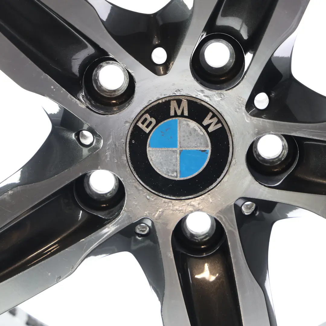 Llanta de Aleacion Negra 17" Star Spoke 379 ET:43 7,5J para BMW F20 F21 F22 con número de pieza 6850151 BMW F20 F21 F22 Llanta de Aleacion Negra 17" Star Spoke 379 ET:43 7,5J - SKU 6850151-4 - Número de pieza 6850151