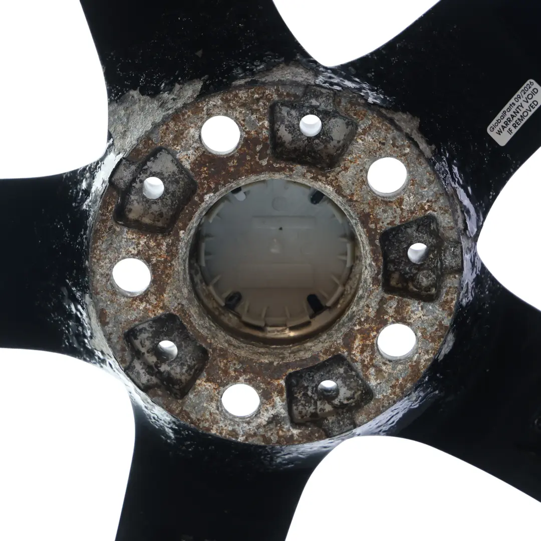 BMW F20 F21 F22 Llanta de Aleacion Negra 17" Star Spoke 379 ET:43 7,5J - SKU 6850151-4 - Número de pieza 6850151