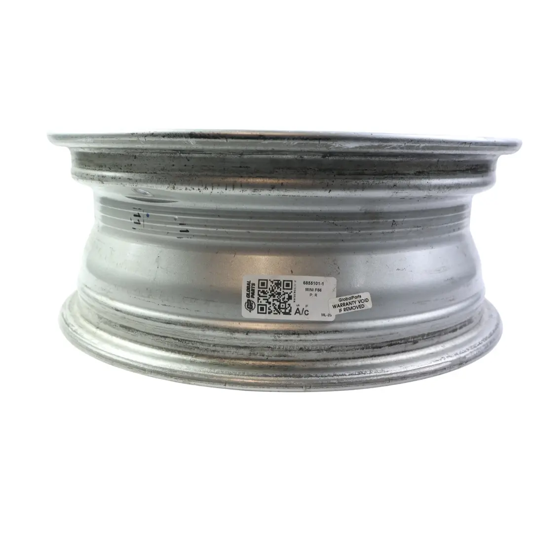 Alloy Rim 15" 5,5J ET:46 Heli Spoke 492 to Mini Cooper One F55 F56 F57 Wheel with Part number 6855101 Mini Cooper One F55 F56 F57 Wheel Alloy Rim 15" 5,5J ET:46 Heli Spoke 492 - SKU 6855101-1 - Part number 6855101