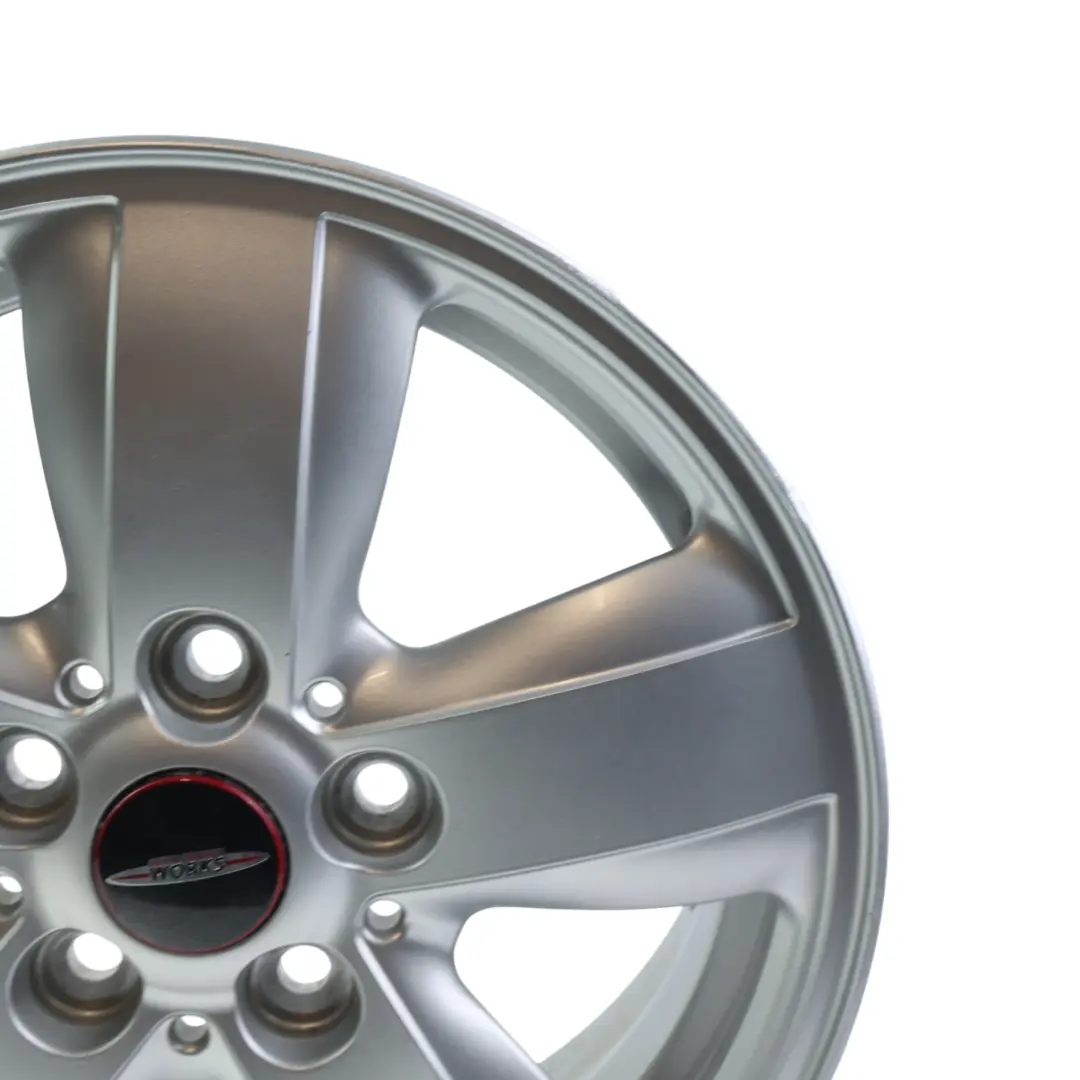 Alloy Rim 15" 5,5J ET:46 Heli Spoke 492 to Mini Cooper One F55 F56 F57 Wheel with Part number 6855101 Mini Cooper One F55 F56 F57 Wheel Alloy Rim 15" 5,5J ET:46 Heli Spoke 492 - SKU 6855101-1 - Part number 6855101
