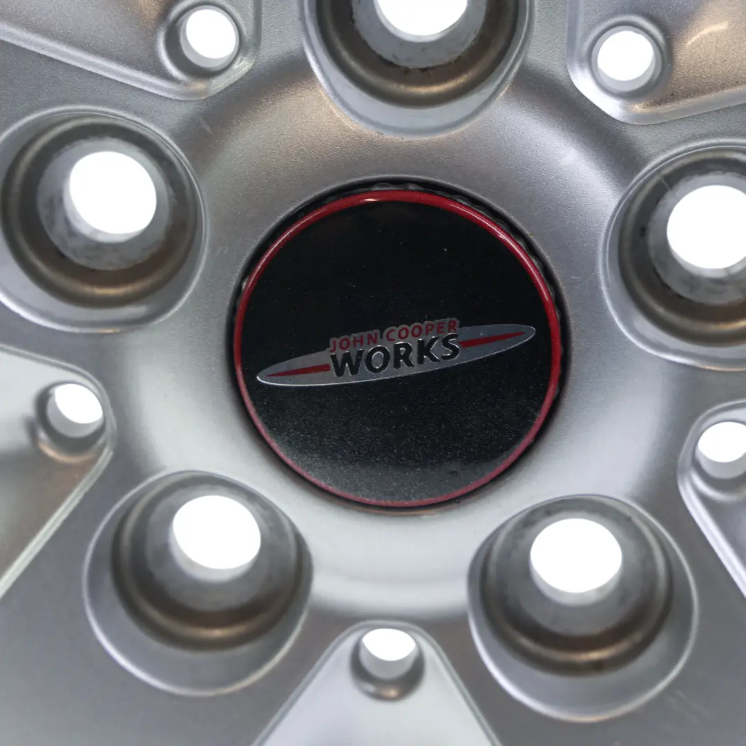 Alloy Rim 15" 5,5J ET:46 Heli Spoke 492 to Mini Cooper One F55 F56 F57 Wheel with Part number 6855101 Mini Cooper One F55 F56 F57 Wheel Alloy Rim 15" 5,5J ET:46 Heli Spoke 492 - SKU 6855101-1 - Part number 6855101