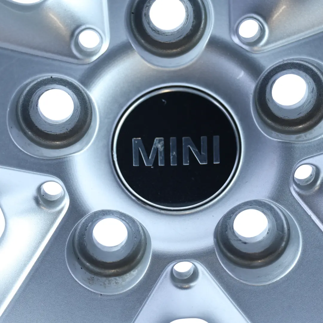 Alloy Rim 15" 5,5J ET:46 Heli Spoke 492 to Mini Cooper One F55 F56 F57 Wheel with Part number 6855101 Mini Cooper One F55 F56 F57 Wheel Alloy Rim 15" 5,5J ET:46 Heli Spoke 492 - SKU 6855101-3 - Part number 6855101