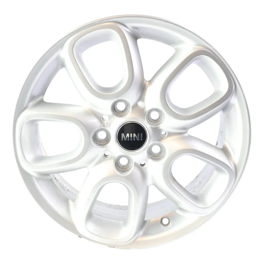 Mini Cooper F55 F56 Silver Wheel Alloy Rim 16" 6,5J ET:54 Loop Spoke 494 - SKU 6855103-2 - Part number 6855103