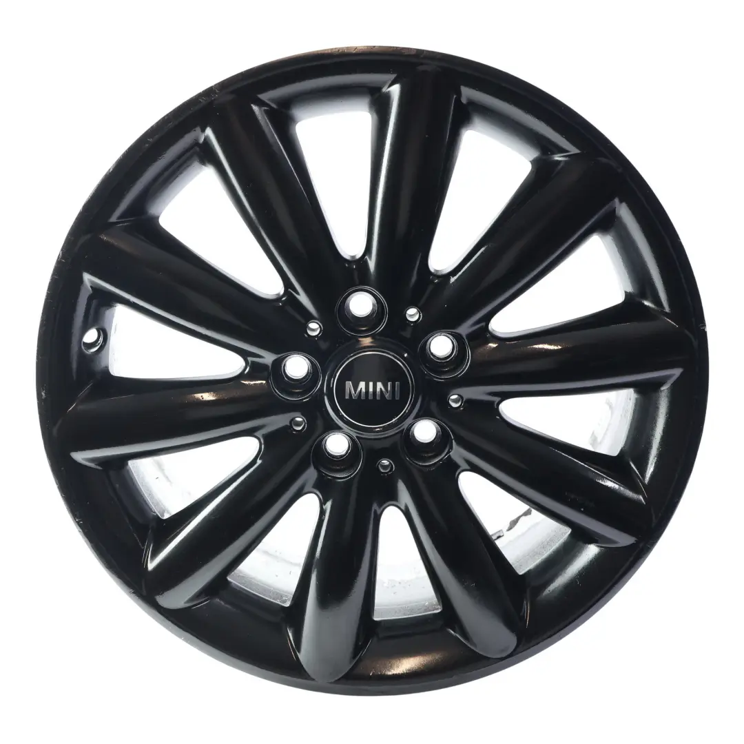 Alloy Rim 17" ET:54 7J Cosmos Spoke 499 to Mini Cooper F55 F56 Black Wheel with Part number 6855109 Mini Cooper F55 F56 Black Wheel Alloy Rim 17" ET:54 7J Cosmos Spoke 499 - SKU 6855109-1 - Part number 6855109