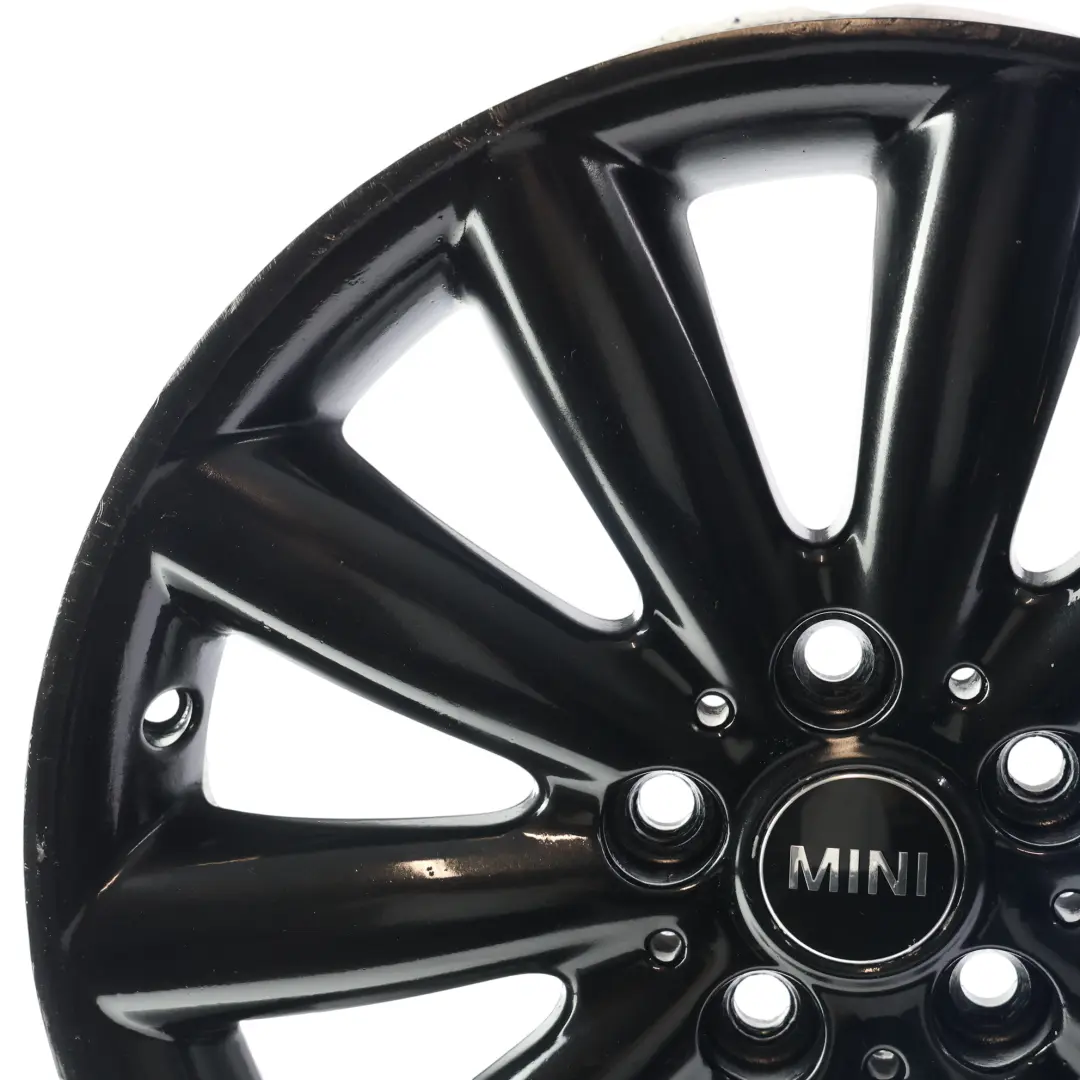 Mini Cooper F55 F56 Black Wheel Alloy Rim 17" ET:54 7J Cosmos Spoke 499 - SKU 6855109-1 - Part number 6855109