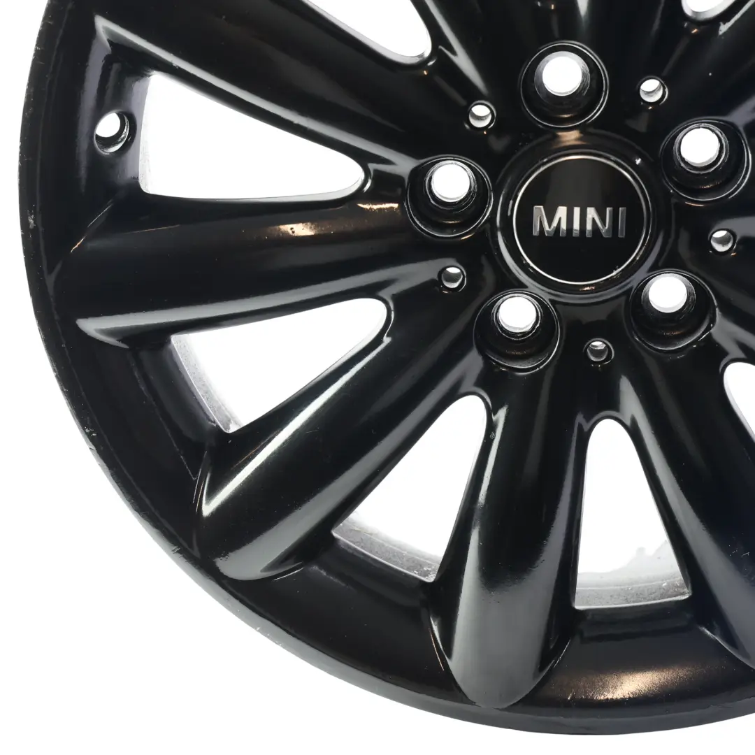 Mini Cooper F55 F56 Black Wheel Alloy Rim 17" ET:54 7J Cosmos Spoke 499 - SKU 6855109-1 - Part number 6855109