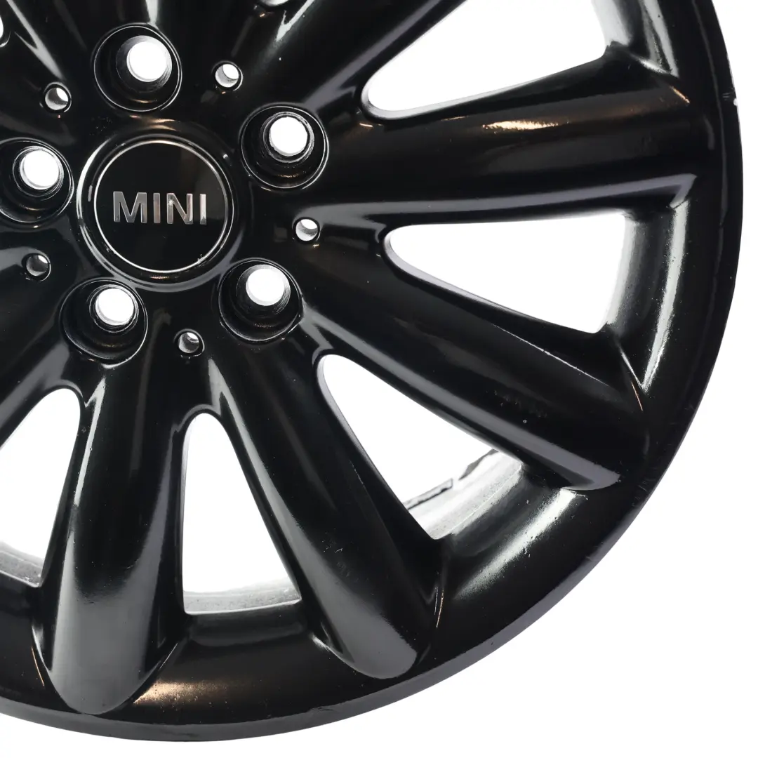 Alloy Rim 17" ET:54 7J Cosmos Spoke 499 to Mini Cooper F55 F56 Black Wheel with Part number 6855109 Mini Cooper F55 F56 Black Wheel Alloy Rim 17" ET:54 7J Cosmos Spoke 499 - SKU 6855109-1 - Part number 6855109
