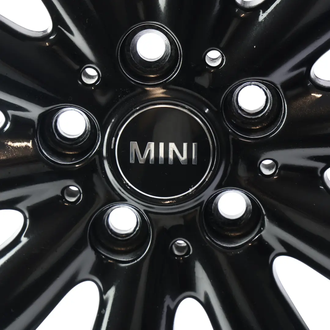 Alloy Rim 17" ET:54 7J Cosmos Spoke 499 to Mini Cooper F55 F56 Black Wheel with Part number 6855109 Mini Cooper F55 F56 Black Wheel Alloy Rim 17" ET:54 7J Cosmos Spoke 499 - SKU 6855109-1 - Part number 6855109