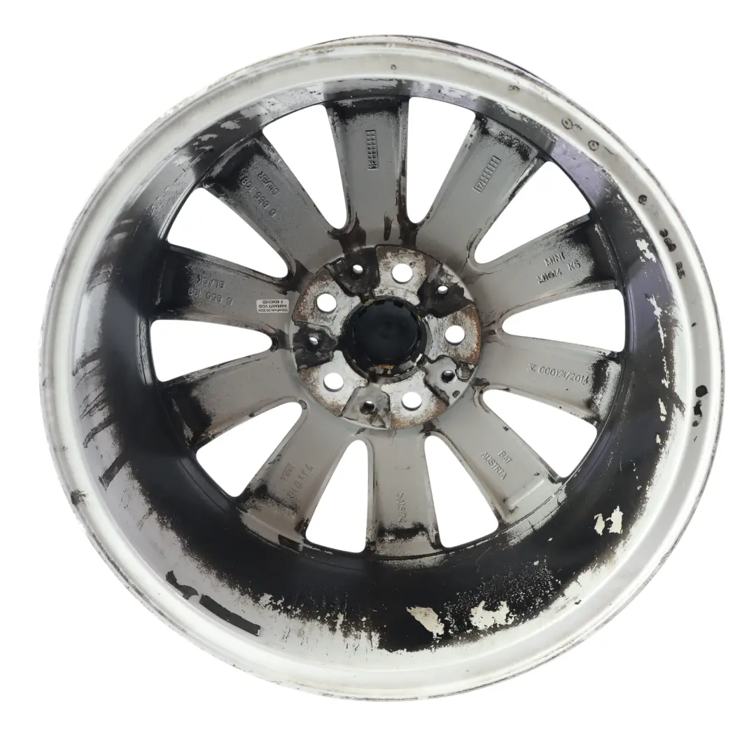 Alloy Rim 17" ET:54 7J Cosmos Spoke 499 to Mini Cooper F55 F56 Black Wheel with Part number 6855109 Mini Cooper F55 F56 Black Wheel Alloy Rim 17" ET:54 7J Cosmos Spoke 499 - SKU 6855109-1 - Part number 6855109