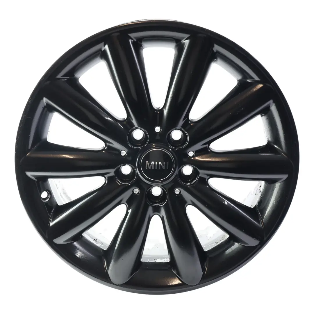 Mini Cooper F55 F56 Wheel Alloy Rim Black 17" ET:54 7J Cosmos Spoke 499 - SKU 6855109-2 - Part number 6855109