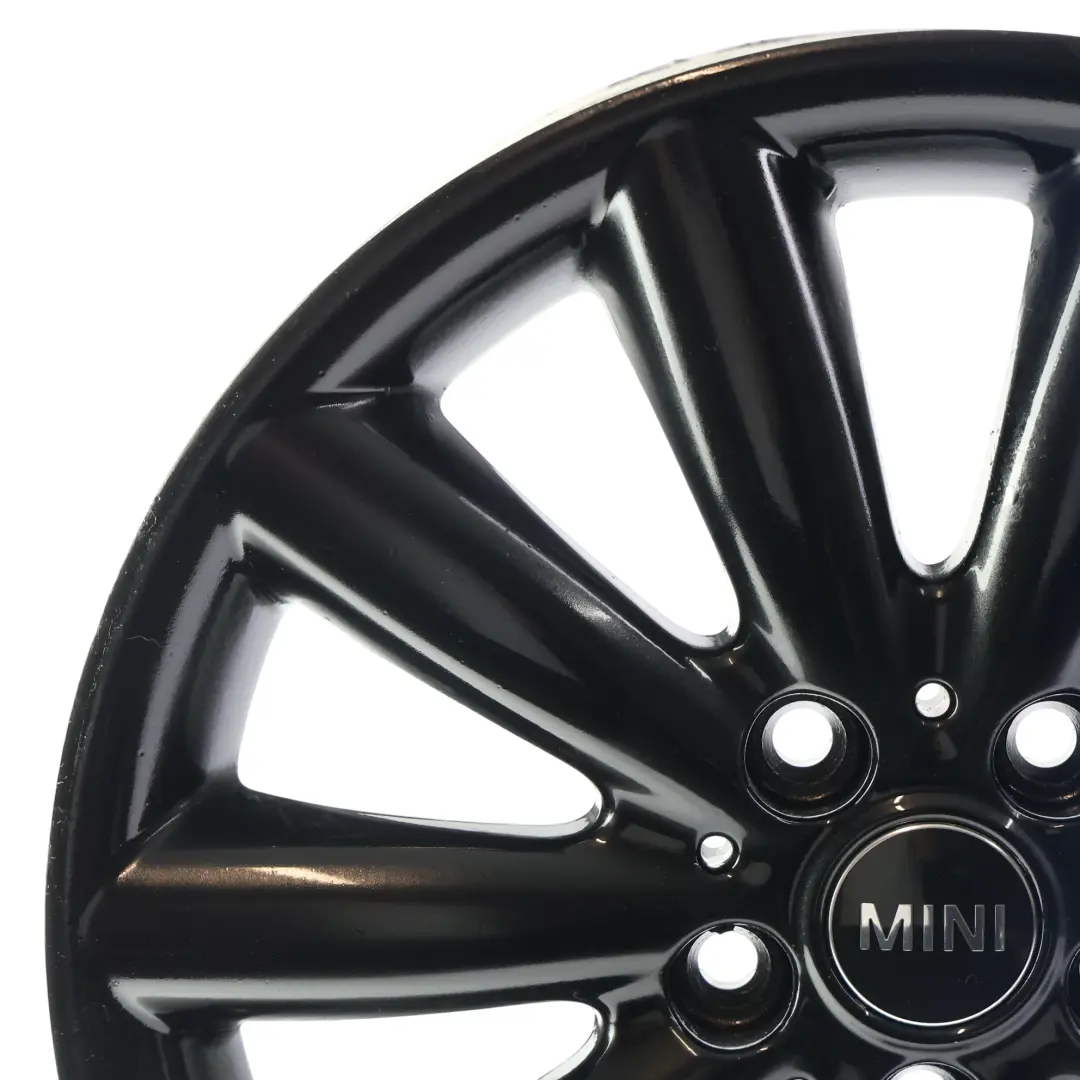 Alloy Rim Black 17" ET:54 7J Cosmos Spoke 499 to Mini Cooper F55 F56 Wheel with Part number 6855109 Mini Cooper F55 F56 Wheel Alloy Rim Black 17" ET:54 7J Cosmos Spoke 499 - SKU 6855109-2 - Part number 6855109