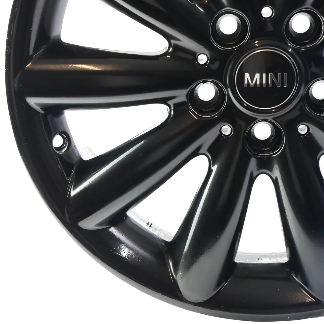 Alloy Rim Black 17" ET:54 7J Cosmos Spoke 499 to Mini Cooper F55 F56 Wheel with Part number 6855109 Mini Cooper F55 F56 Wheel Alloy Rim Black 17" ET:54 7J Cosmos Spoke 499 - SKU 6855109-2 - Part number 6855109