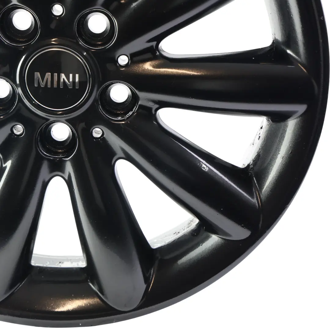 Alloy Rim Black 17" ET:54 7J Cosmos Spoke 499 to Mini Cooper F55 F56 Wheel with Part number 6855109 Mini Cooper F55 F56 Wheel Alloy Rim Black 17" ET:54 7J Cosmos Spoke 499 - SKU 6855109-2 - Part number 6855109