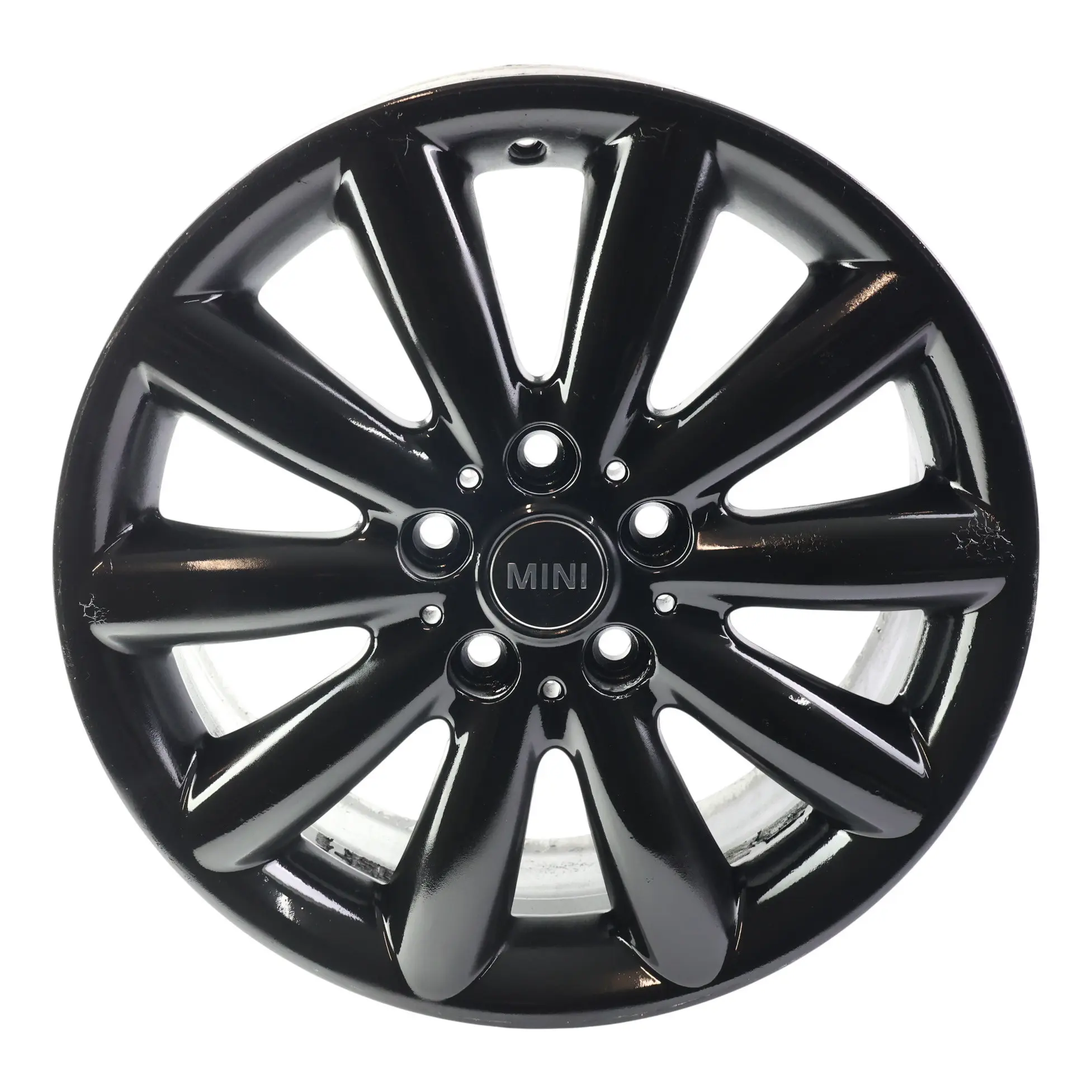 Mini Cooper F55 F56 Black Wheel Alloy Rim 17" ET:54 7J Cosmos Spoke 499 6855109