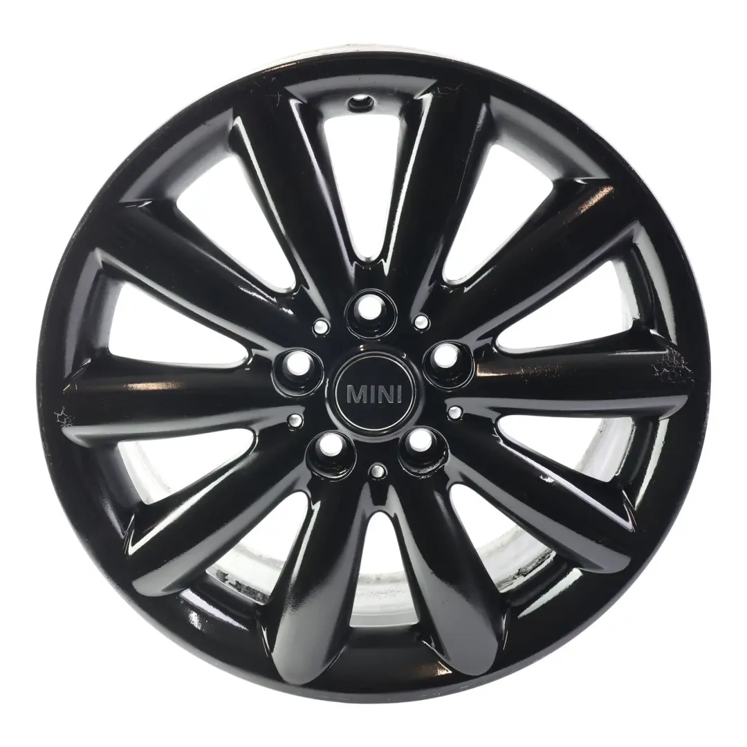Alloy Rim 17" ET:54 7J Cosmos Spoke 499 to Mini Cooper F55 F56 Black Wheel with Part number 6855109 Mini Cooper F55 F56 Black Wheel Alloy Rim 17" ET:54 7J Cosmos Spoke 499 - SKU 6855109-3 - Part number 6855109
