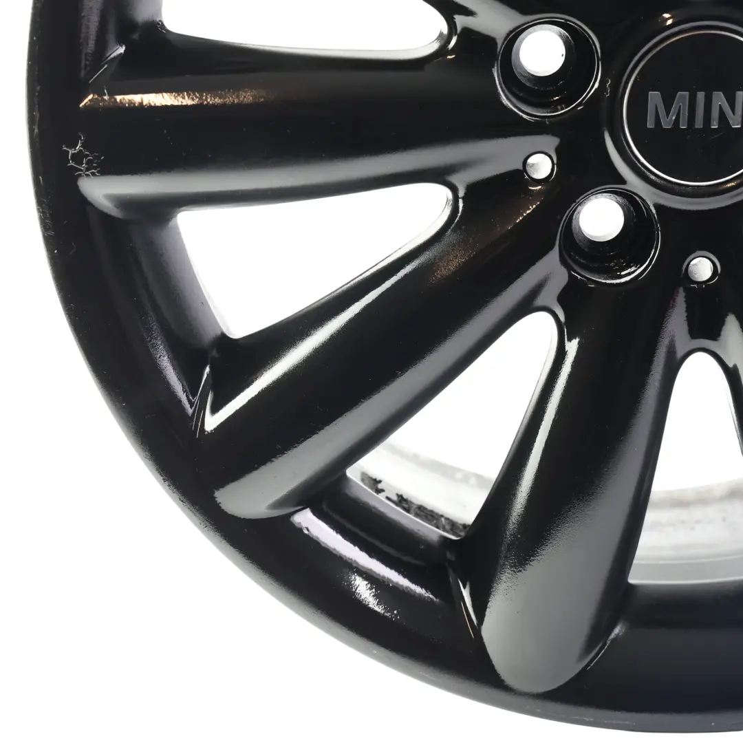 Alloy Rim 17" ET:54 7J Cosmos Spoke 499 to Mini Cooper F55 F56 Black Wheel with Part number 6855109 Mini Cooper F55 F56 Black Wheel Alloy Rim 17" ET:54 7J Cosmos Spoke 499 - SKU 6855109-3 - Part number 6855109
