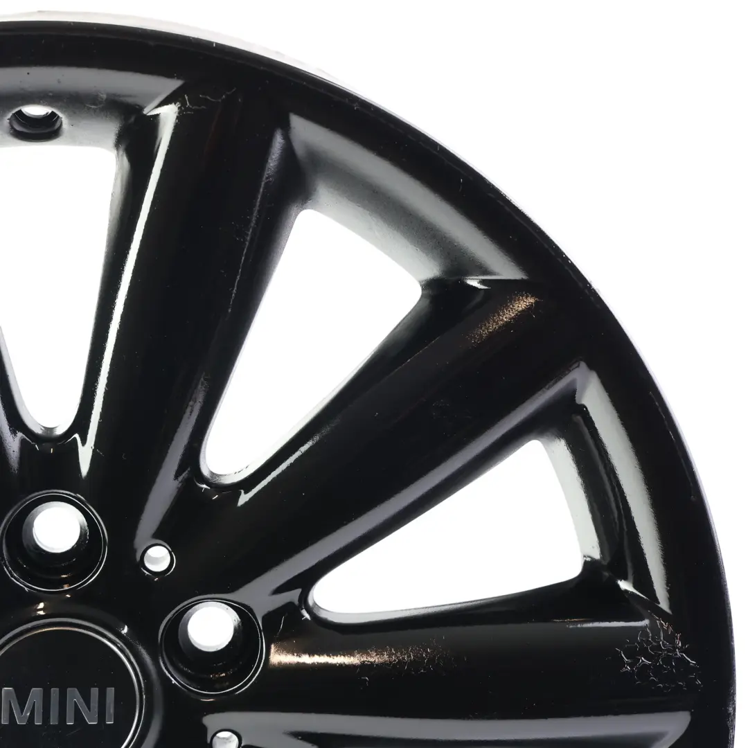 Mini Cooper F55 F56 Black Wheel Alloy Rim 17" ET:54 7J Cosmos Spoke 499 - SKU 6855109-3 - Part number 6855109