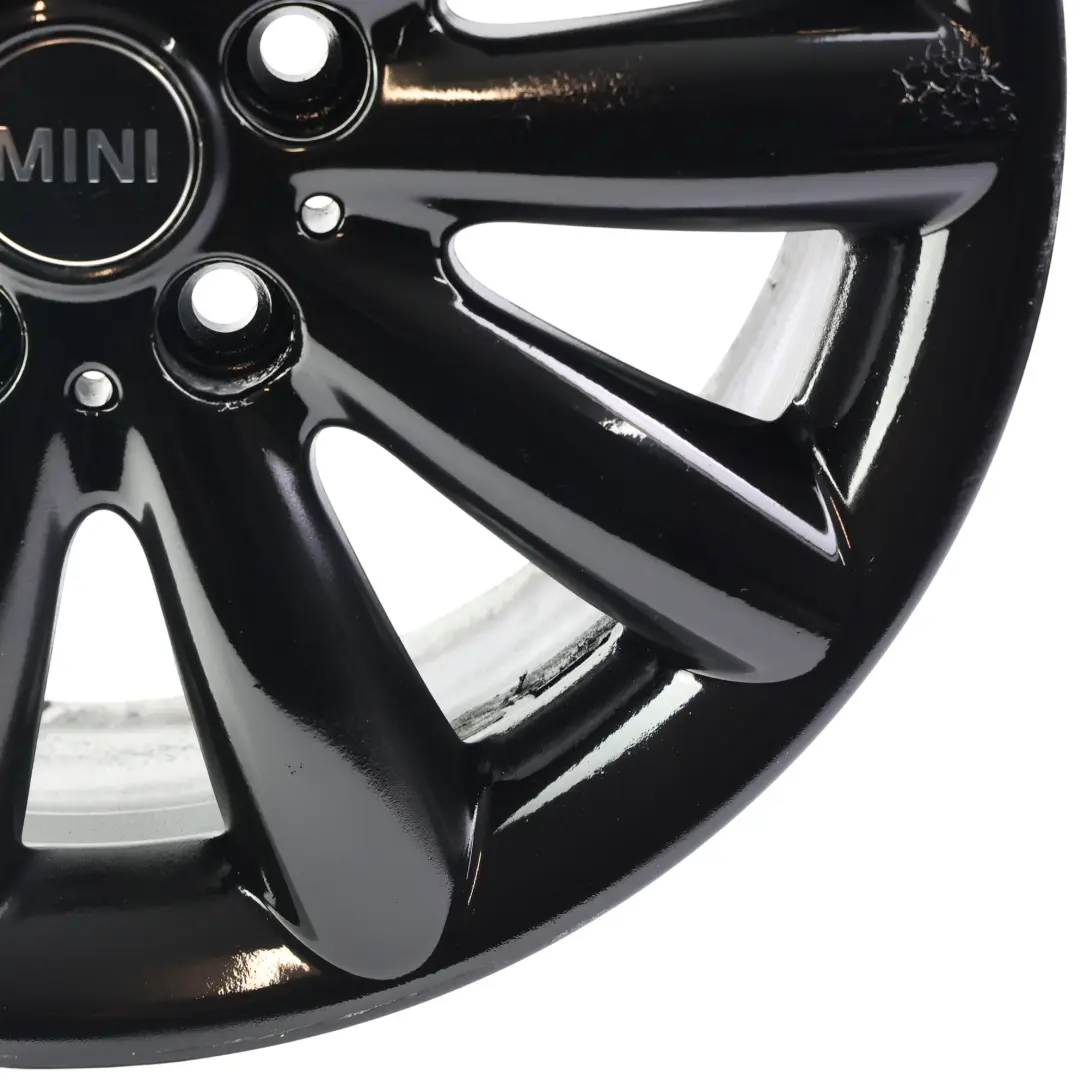 Alloy Rim 17" ET:54 7J Cosmos Spoke 499 to Mini Cooper F55 F56 Black Wheel with Part number 6855109 Mini Cooper F55 F56 Black Wheel Alloy Rim 17" ET:54 7J Cosmos Spoke 499 - SKU 6855109-3 - Part number 6855109