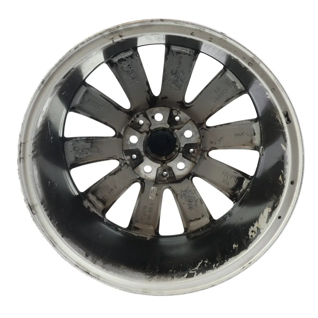 Mini Cooper F55 F56 Black Wheel Alloy Rim 17" ET:54 7J Cosmos Spoke 499 - SKU 6855109-3 - Part number 6855109
