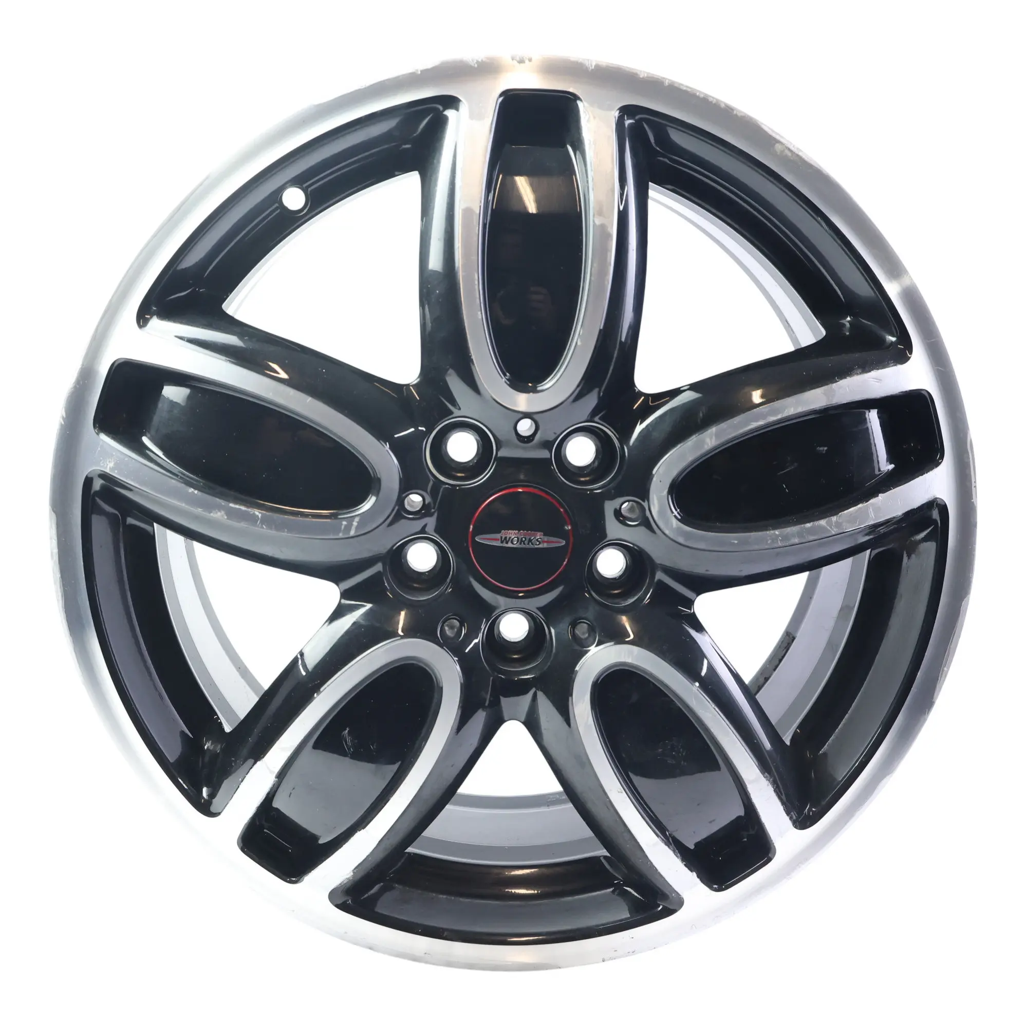 Mini F55 F56 F57 Noir Jante Alliage 18" 7J ET:54 JCW Cup Spoke 6855115