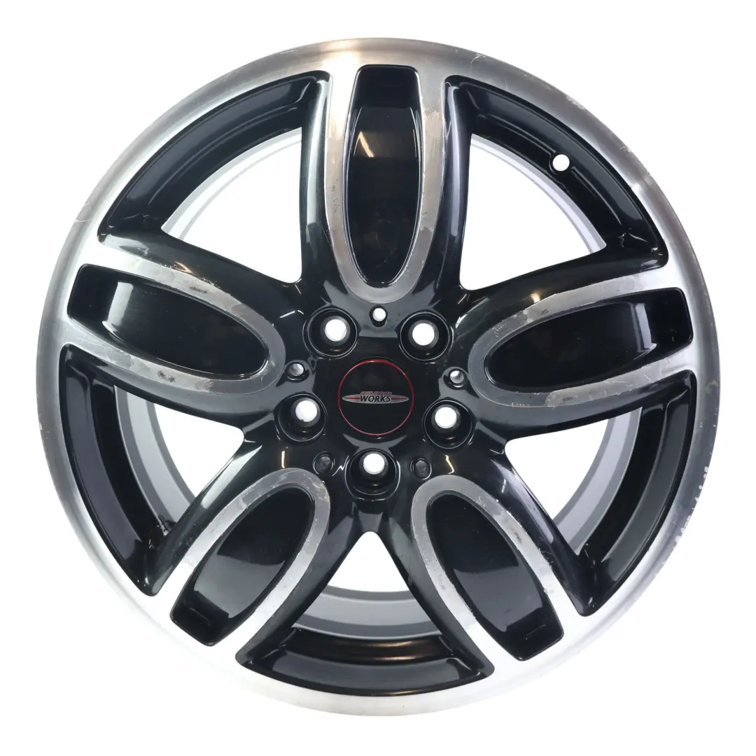 18" 7J ET:54 JCW Czarna Felga Aluminiowa do Mini F55 F56 F57 o numerze 6855115 Mini F55 F56 F57 18" 7J ET:54 JCW Czarna Felga Aluminiowa - SKU 6855115-2 - Numer Części 6855115