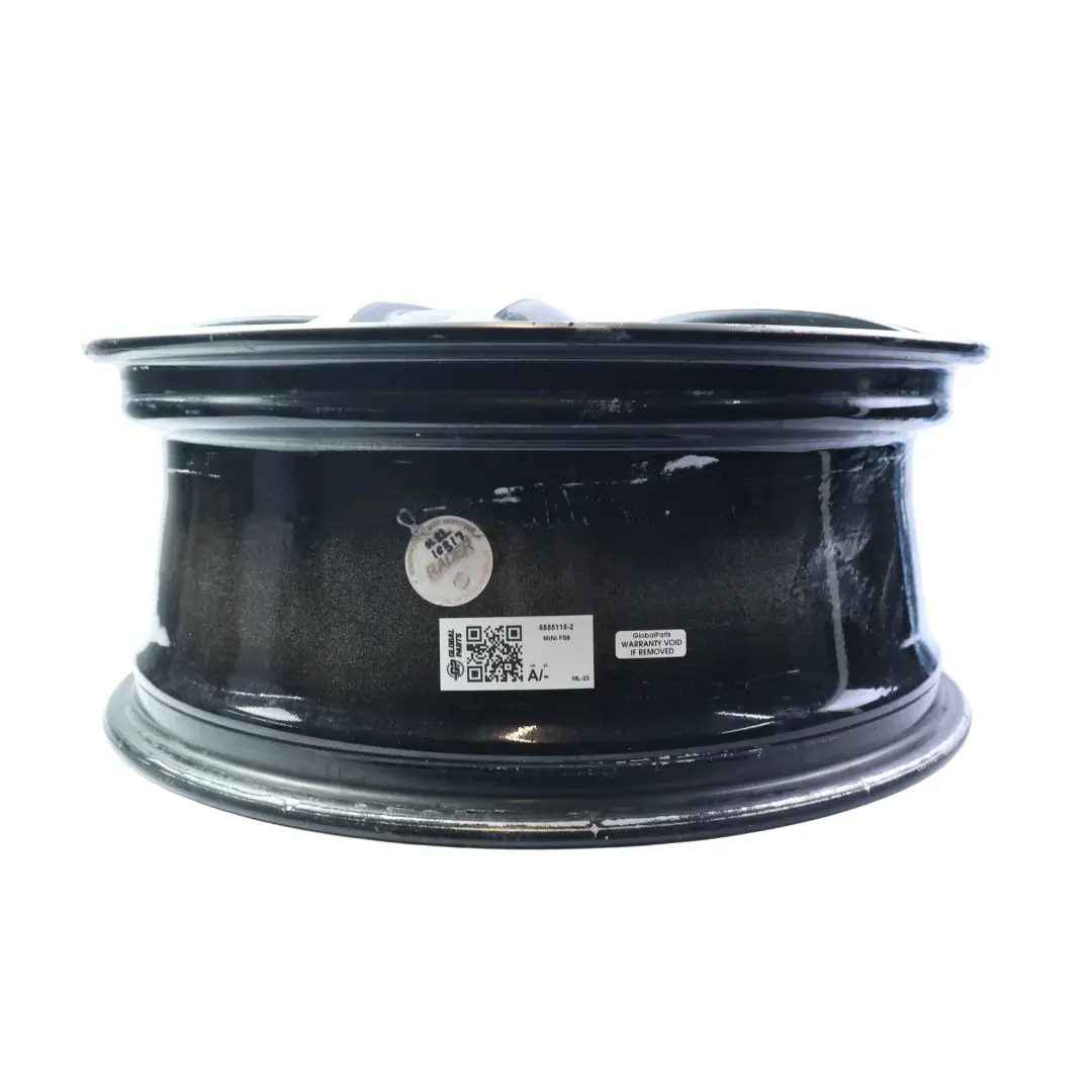 Mini F55 F56 F57 Black Wheel Alloy Rim 18" 7J ET:54 JCW Cup Spoke - SKU 6855115-2 - Part number 6855115