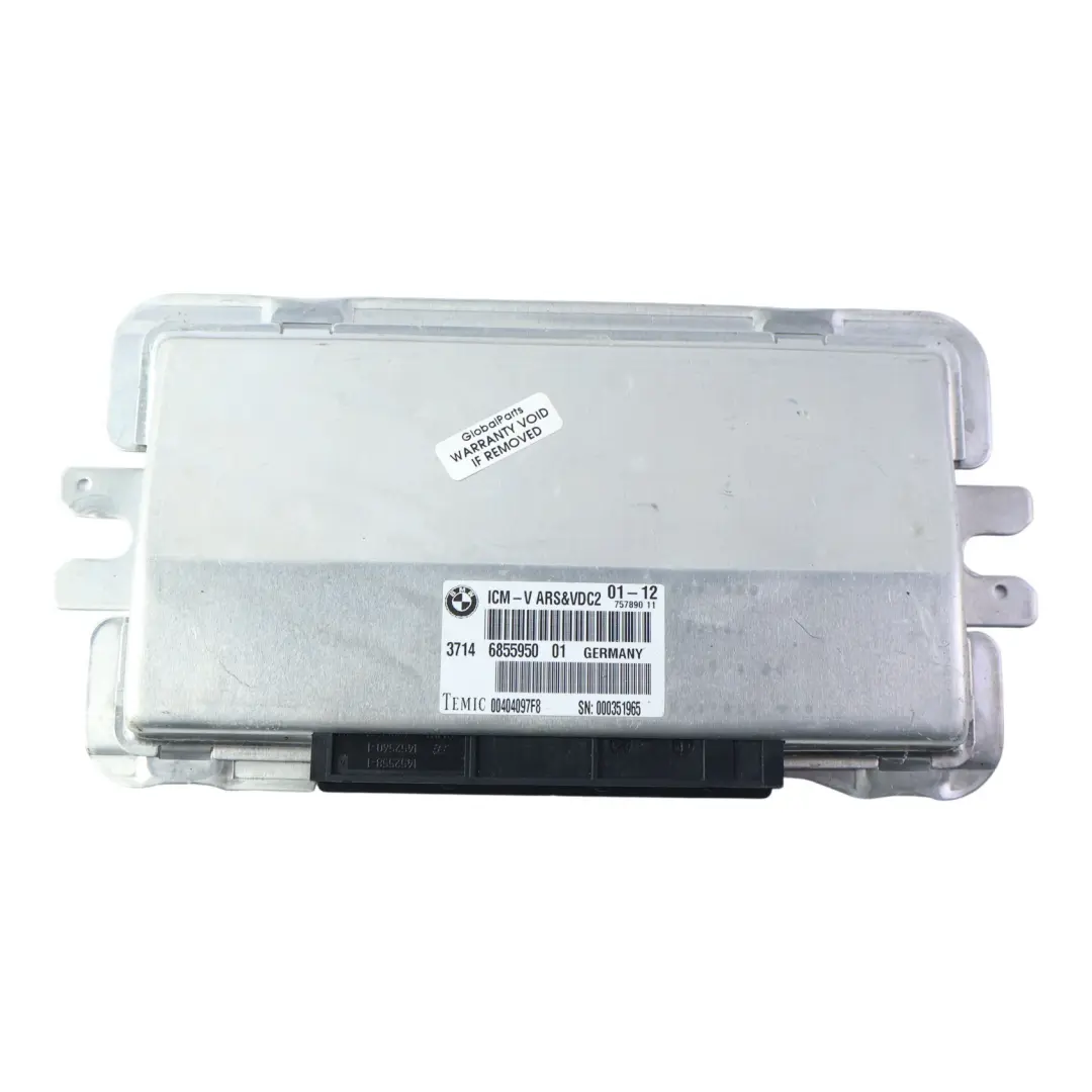 BMW F01 F07 F10 F12 Módulo Unidad Control Nivel Suspensión VDC - SKU 6855950 - Número de pieza 6855950