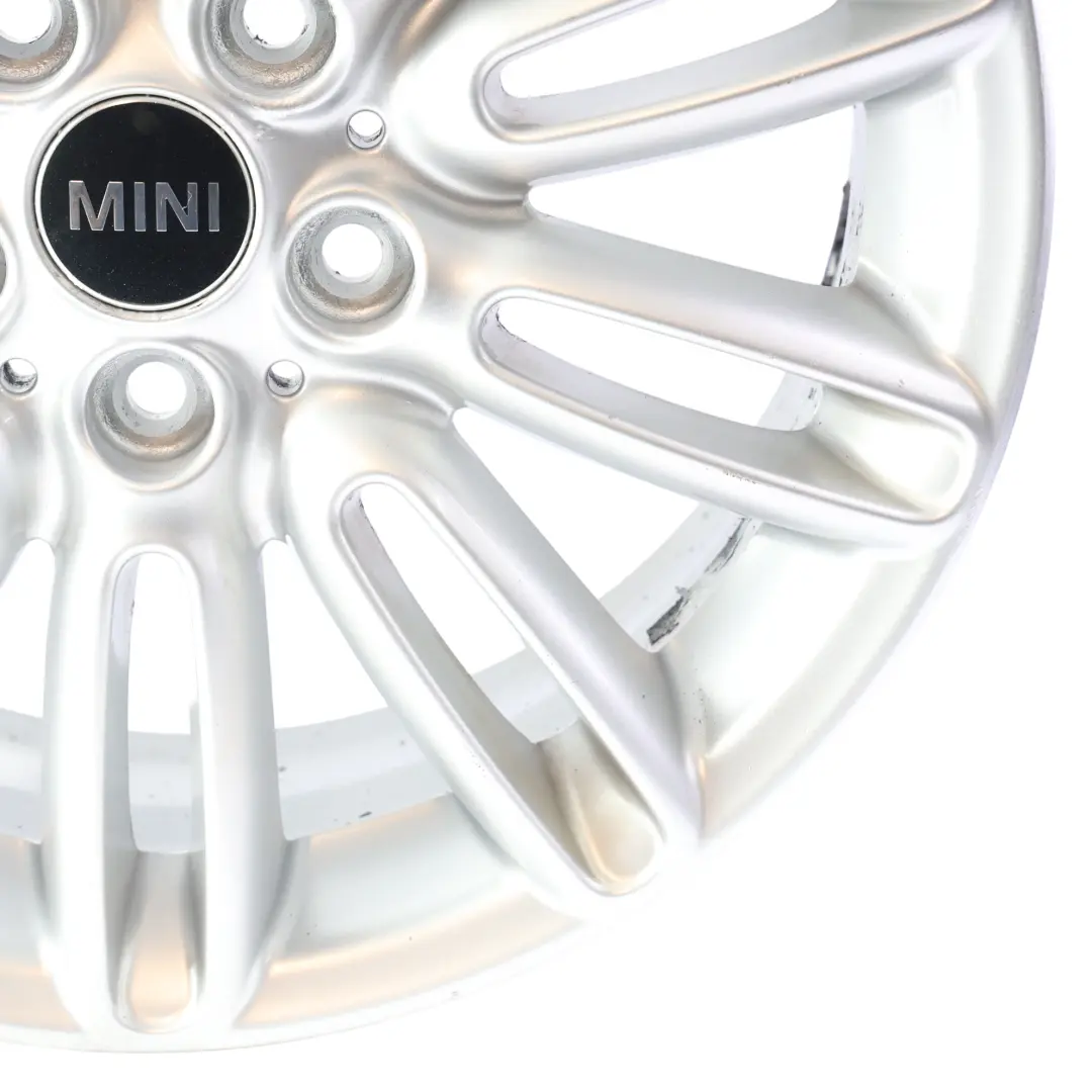 llanta De aleacion De plata 17" 7J ET:54 Tentacle Spoke 500 para Mini F55 F56 con número de pieza 6856099 Mini F55 F56 llanta De aleacion De plata 17" 7J ET:54 Tentacle Spoke 500 - SKU 6856099-2 - Número de pieza 6856099