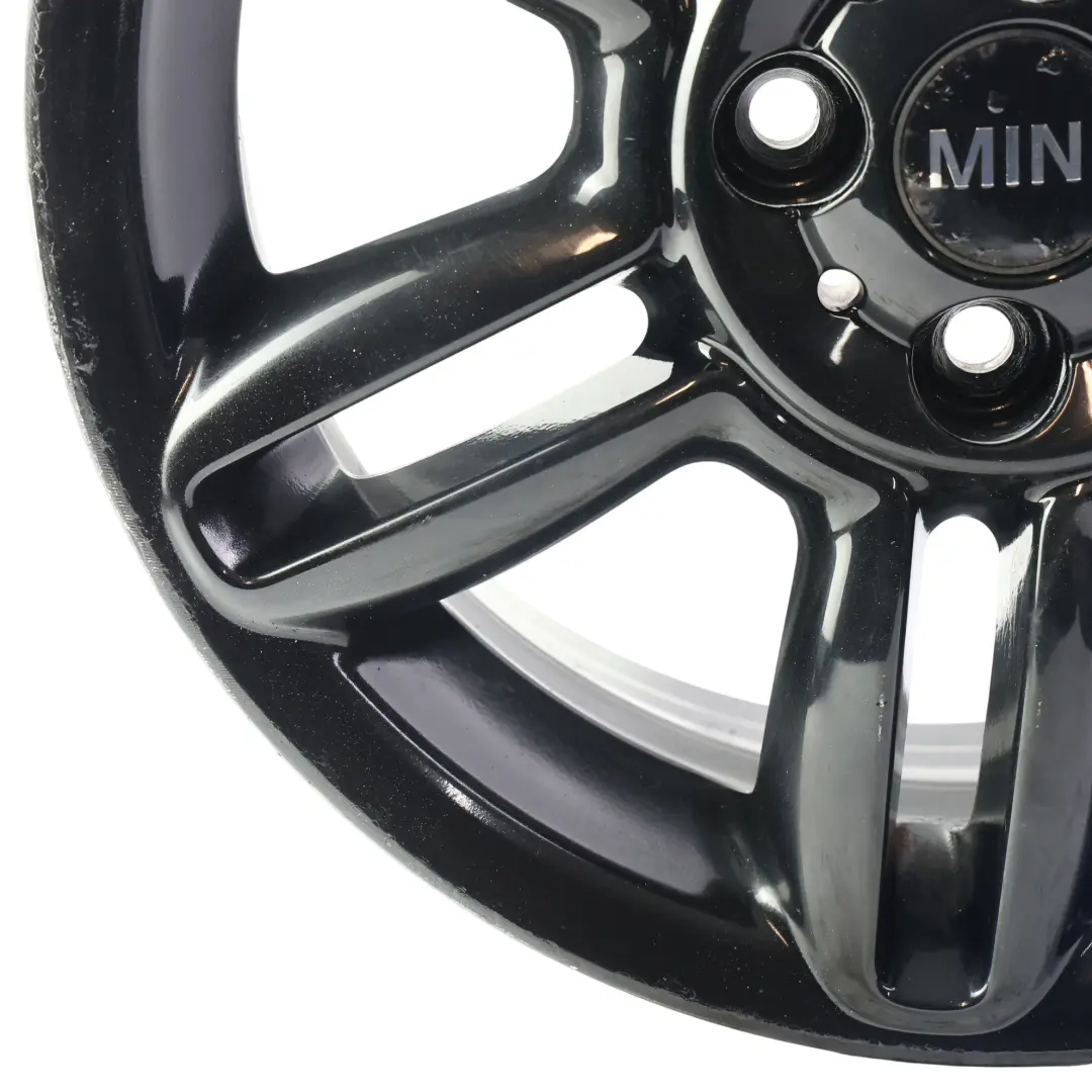 Alloy Rim 16" 6,5J 6-Star Twin Spoke 119 to Mini Cooper R55 R56 R57 Black Wheel with Part number 6856969 Mini Cooper R55 R56 R57 Black Wheel Alloy Rim 16" 6,5J 6-Star Twin Spoke 119 - SKU 6856969-1 - Part number 6856969