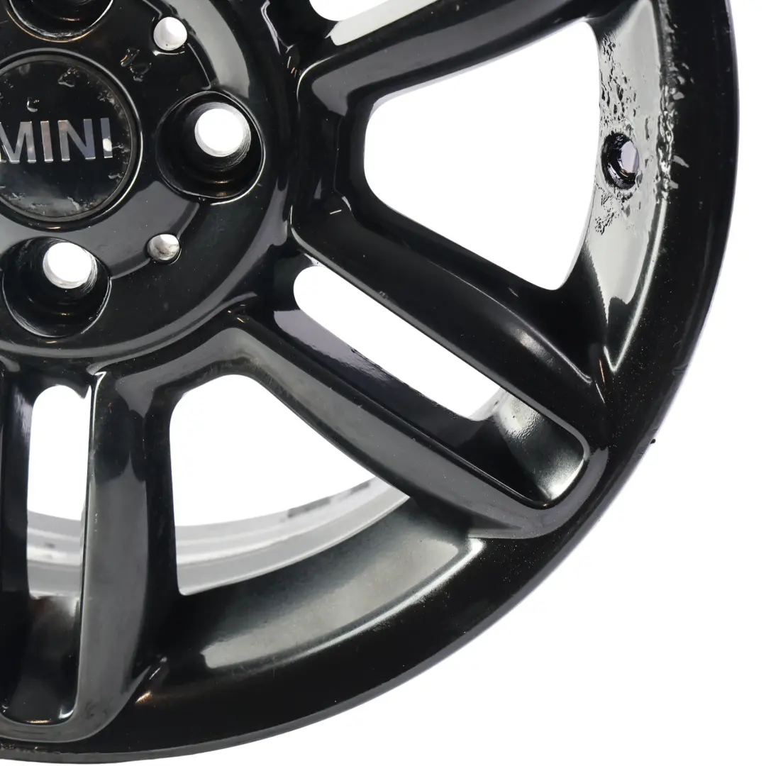 Mini Cooper R55 R56 R57 Black Wheel Alloy Rim 16" 6,5J 6-Star Twin Spoke 119 - SKU 6856969-1 - Part number 6856969