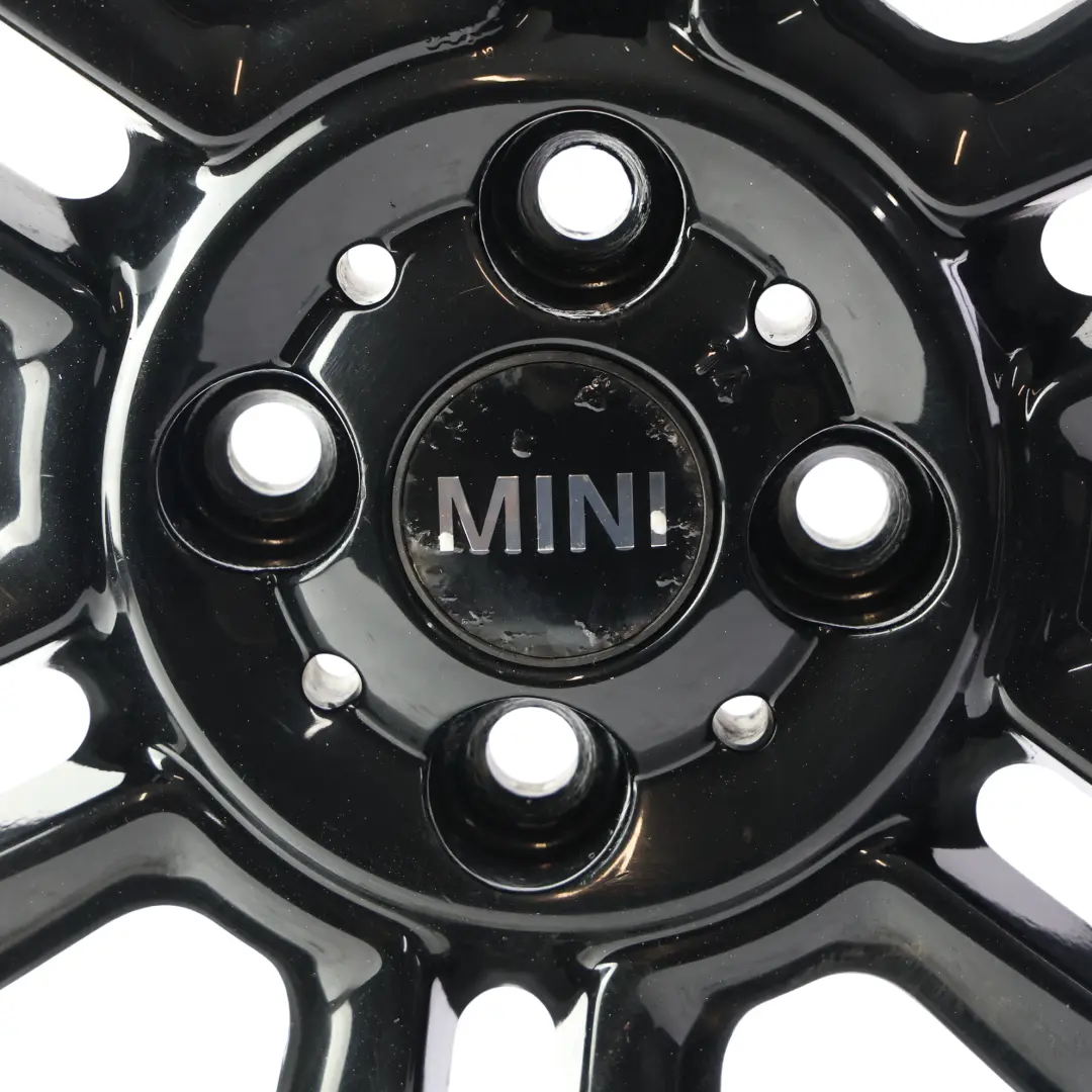 Alloy Rim 16" 6,5J 6-Star Twin Spoke 119 to Mini Cooper R55 R56 R57 Black Wheel with Part number 6856969 Mini Cooper R55 R56 R57 Black Wheel Alloy Rim 16" 6,5J 6-Star Twin Spoke 119 - SKU 6856969-1 - Part number 6856969