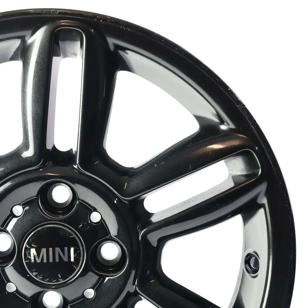 Mini Cooper R55 R56 R57 Llanta De Aleación Negra 16" 6,5J 6-Star Twin Spoke 119 - SKU 6856969-2 - Número de pieza 6856969