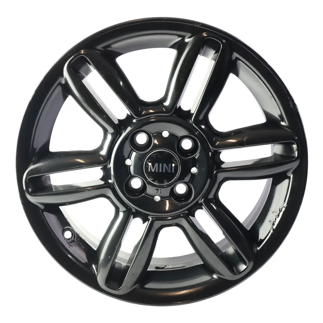 Mini Cooper R55 R56 R57 Jante Alliage Noire 16" 6,5J 6-Star à Double Rayons 119 - SKU 6856969-3 - Numéro de pièce 6856969