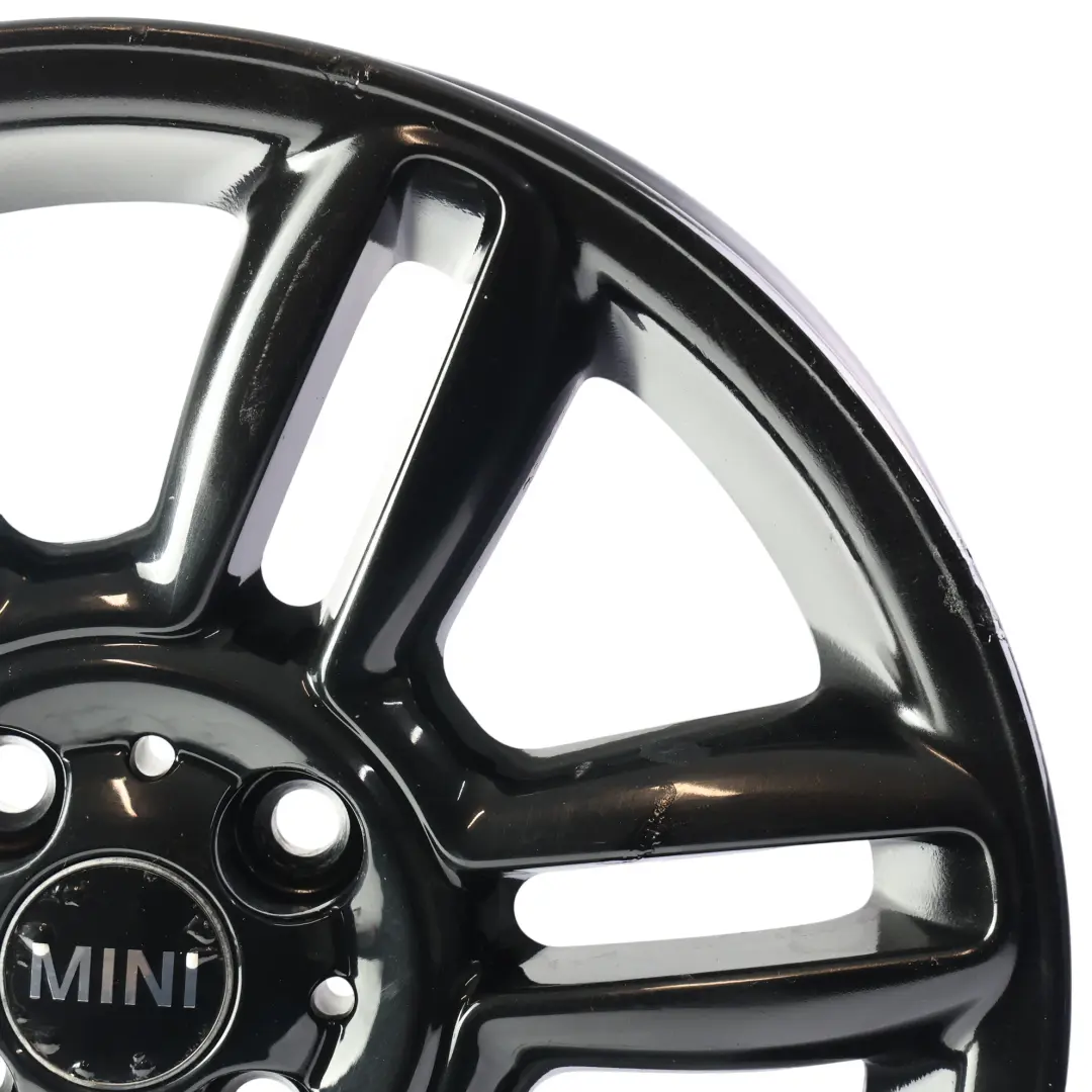 Mini Cooper R55 R56 R57 Jante Alliage Noire 16" 6,5J 6-Star à Double Rayons 119 - SKU 6856969-3 - Numéro de pièce 6856969