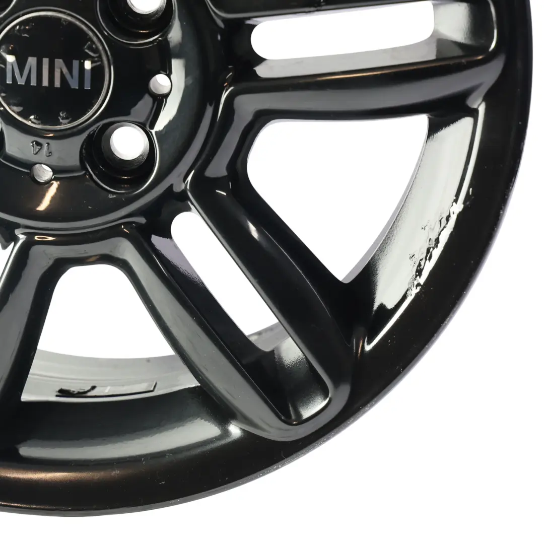 Mini Cooper R55 R56 R57 Jante Alliage Noire 16" 6,5J 6-Star à Double Rayons 119 - SKU 6856969-3 - Numéro de pièce 6856969