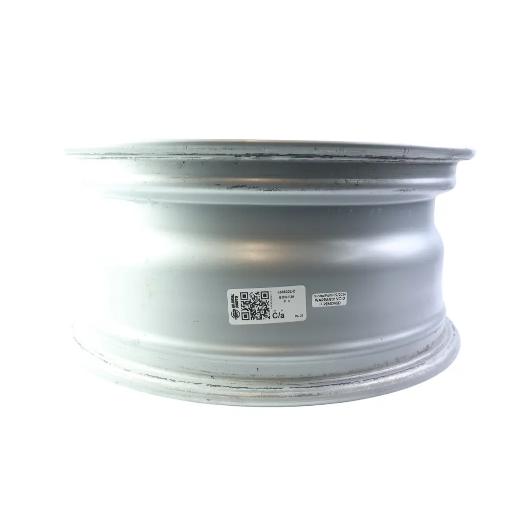 BMW F20 F21 F22 F23 Silver Wheel Alloy Rim 16" 7J ET:40 Star Spoke 654 - SKU 6866302-2 - Part number 6866302