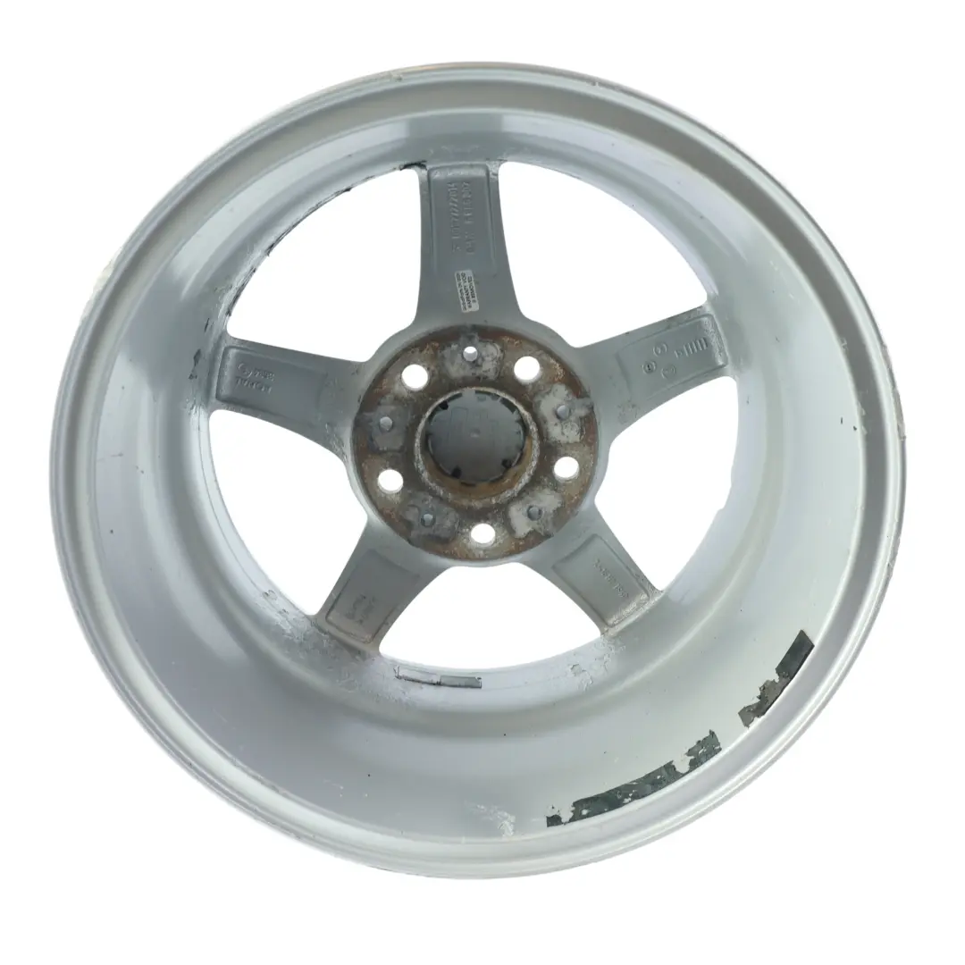 BMW F20 F21 F22 F23 Silver Wheel Alloy Rim 16" 7J ET:40 Star Spoke 654 - SKU 6866302-2 - Part number 6866302