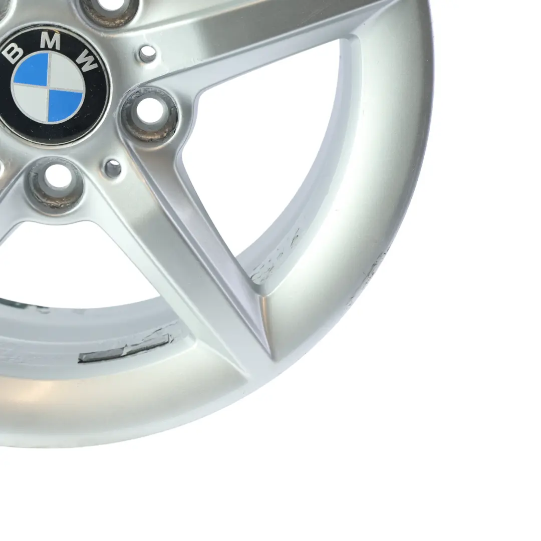 Alloy Rim 16" 7J ET:40 Star Spoke 654 to BMW F20 F21 F22 F23 Silver Wheel with Part number 6866302 BMW F20 F21 F22 F23 Silver Wheel Alloy Rim 16" 7J ET:40 Star Spoke 654 - SKU 6866302-2 - Part number 6866302