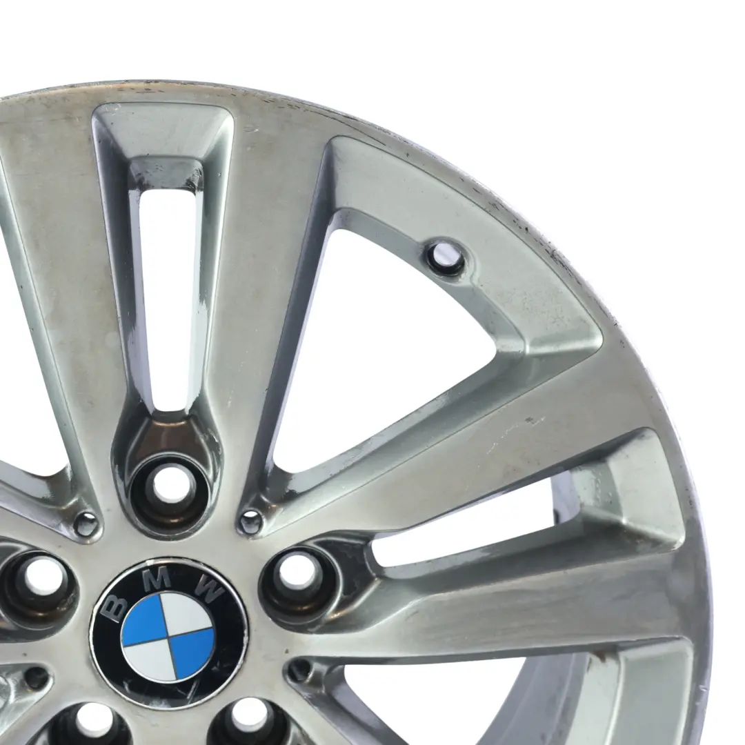 BMW F20 F21 F22 F23 Ferricgrey Wheel Alloy Rim 17" Double Spoke 655 ET:43 7,5J - SKU 6866303-1 - Part number 6866303