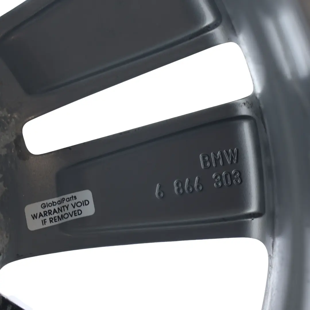 BMW F20 F21 F22 F23 Ferricgrey Wheel Alloy Rim 17" Double Spoke 655 ET:43 7,5J - SKU 6866303-1 - Part number 6866303