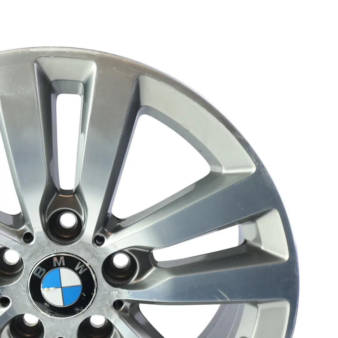 Alloy Rim Ferric Grey 17" Styling 655 ET:43 7,5J to BMW F20 F21 F22 Wheel with Part number 6866303 BMW F20 F21 F22 Wheel Alloy Rim Ferric Grey 17" Styling 655 ET:43 7,5J - SKU 6866303-2 - Part number 6866303