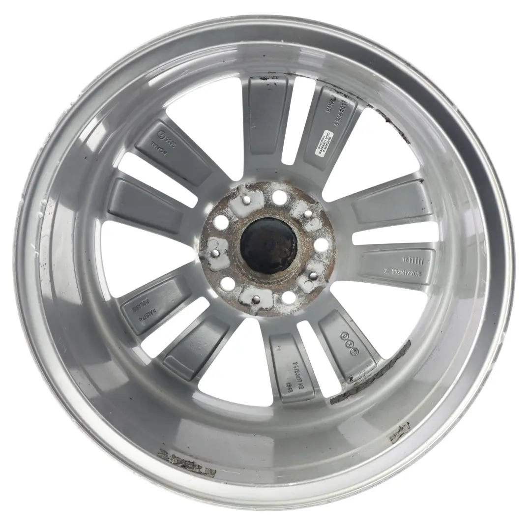 BMW F20 F21 F22 F23 Wheel Alloy Rim 17" Ferric Grey Double Spoke 655 ET:43 7,5J - SKU 6866303-3 - Part number 6866303