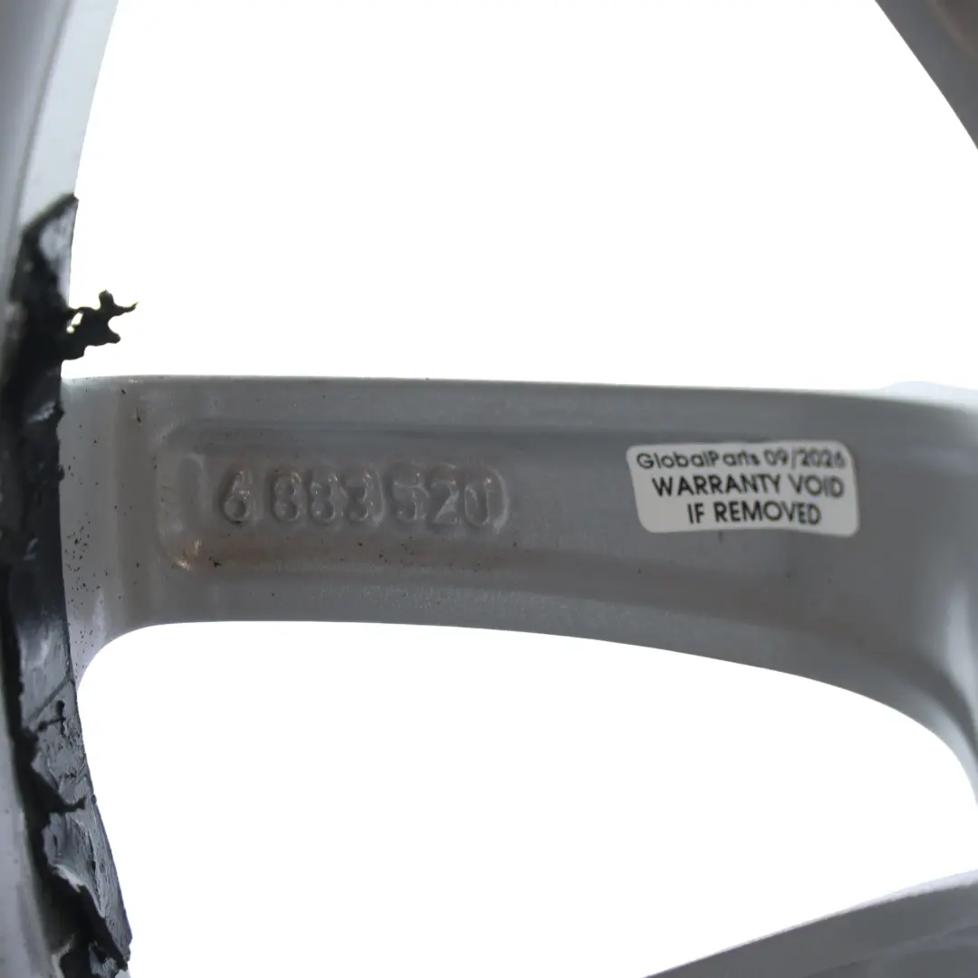 BMW G20 G21 G23 Jante Alliage Argent 17" 7.5J ET:30 Rayons V - SKU 6883520-1 - Numéro de pièce 6883520