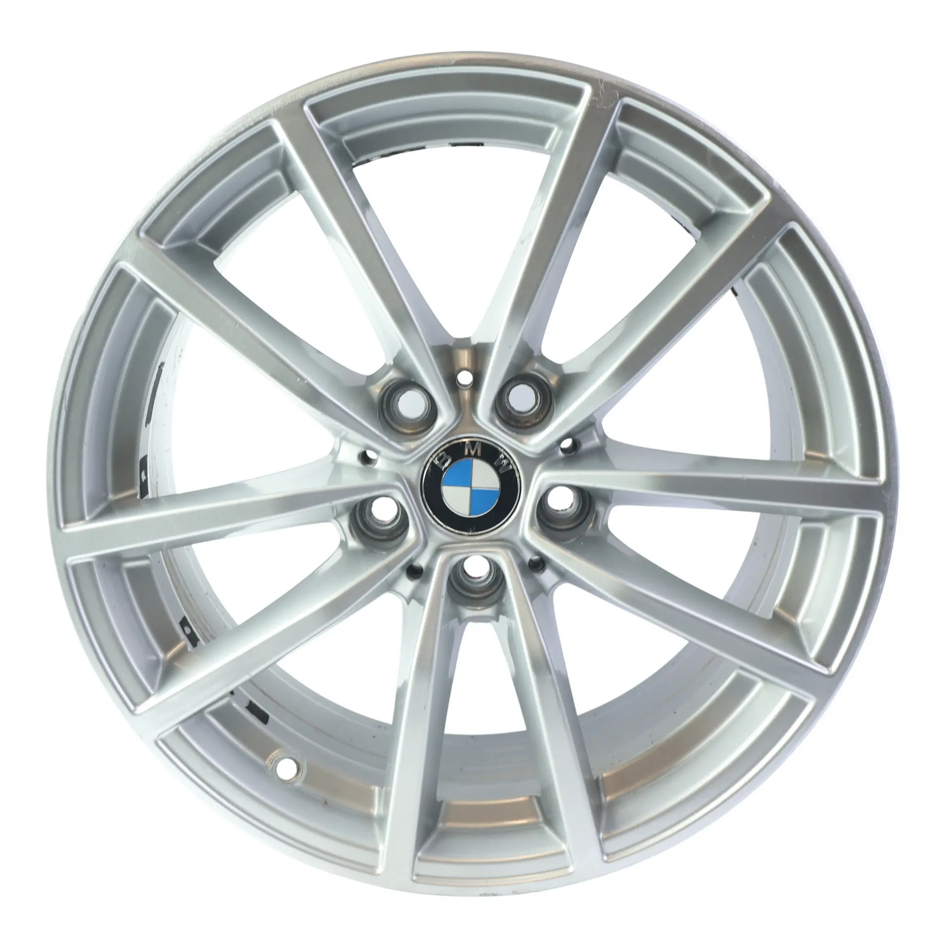 BMW G20 G21 G23 Alloy Wheel Rim Silver 17" 7.5J ET:30 V-Spoke 6883520
