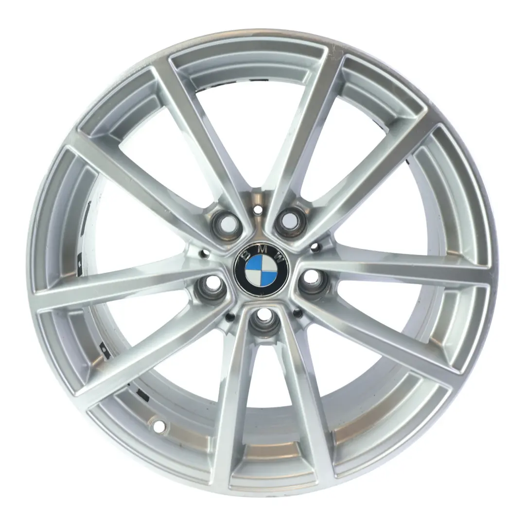 Alloy Wheel Rim Silver 17" 7.5J ET:30 V-Spoke to BMW G20 G21 G23 with Part number 6883520 BMW G20 G21 G23 Alloy Wheel Rim Silver 17" 7.5J ET:30 V-Spoke - SKU 6883520-2 - Part number 6883520