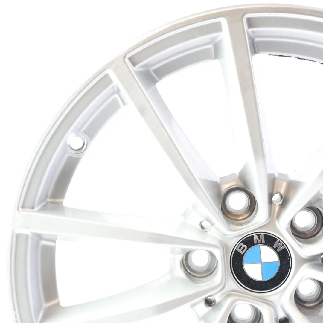 Rim Alloy Silver 17" 7,5J ET:30 V-Spoke to BMW G20 G21 G23 Wheel with Part number 6883520 BMW G20 G21 G23 Wheel Rim Alloy Silver 17" 7,5J ET:30 V-Spoke - SKU 6883520-3 - Part number 6883520