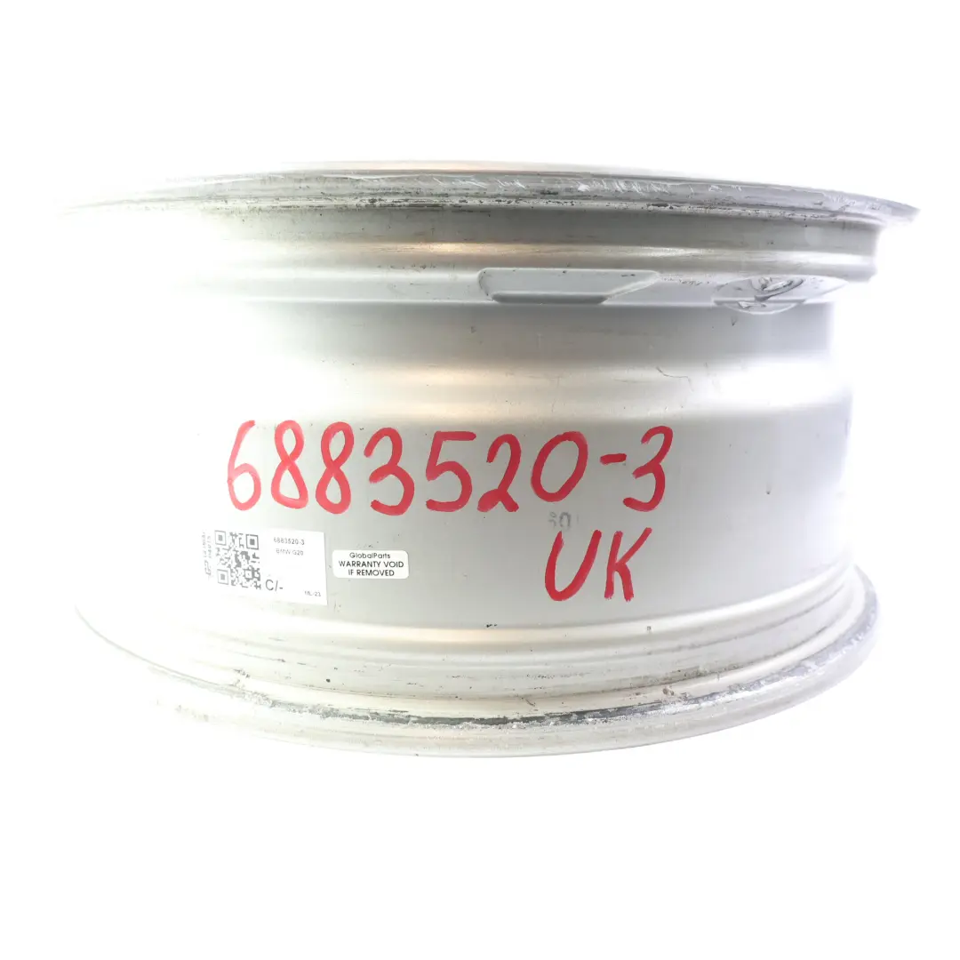 BMW G20 G21 G23 Wheel Rim Alloy Silver 17" 7,5J ET:30 V-Spoke - SKU 6883520-3 - Part number 6883520