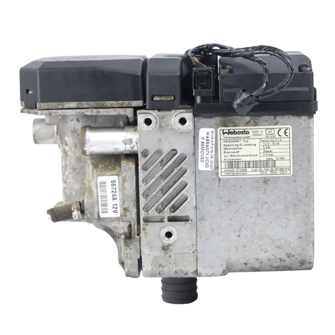 Land Rover Range Rover L322 Webasto Standheizung Wasserheizung - SKU 6900120 - Teilenummer 6900120